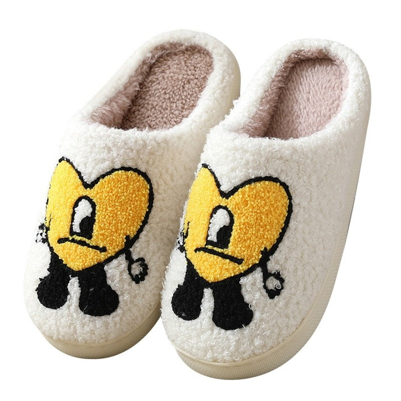 Big Smiley Pattern Slippers 2.0