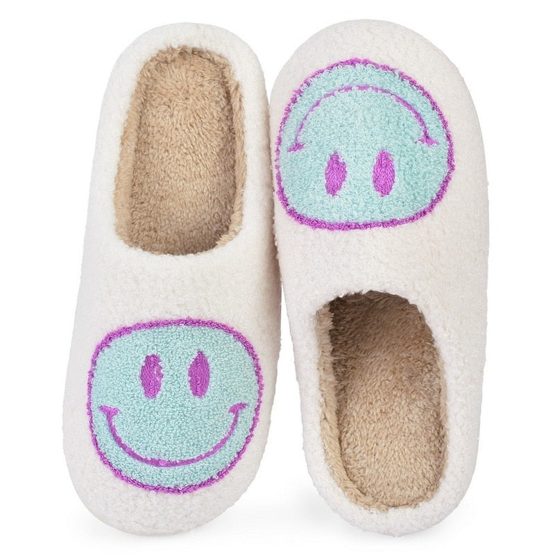 Big Smiley Pattern Slippers 2.0