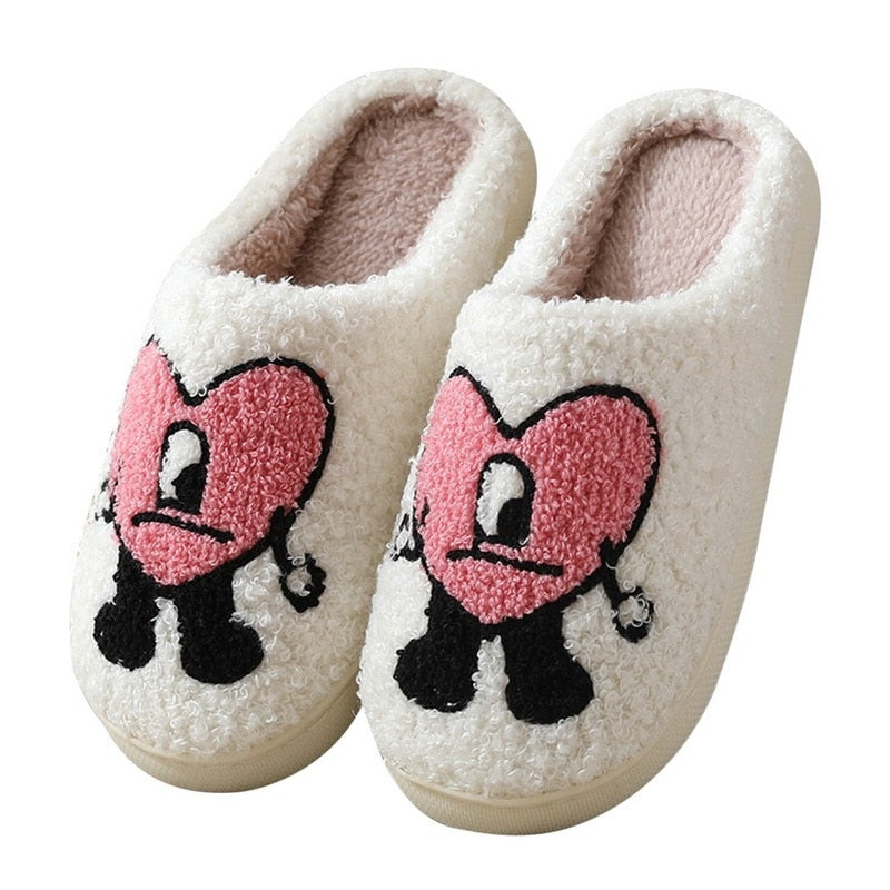 Big Smiley Pattern Slippers 2.0