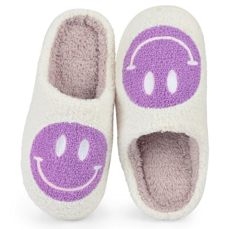 Big Smiley Pattern Slippers 2.0