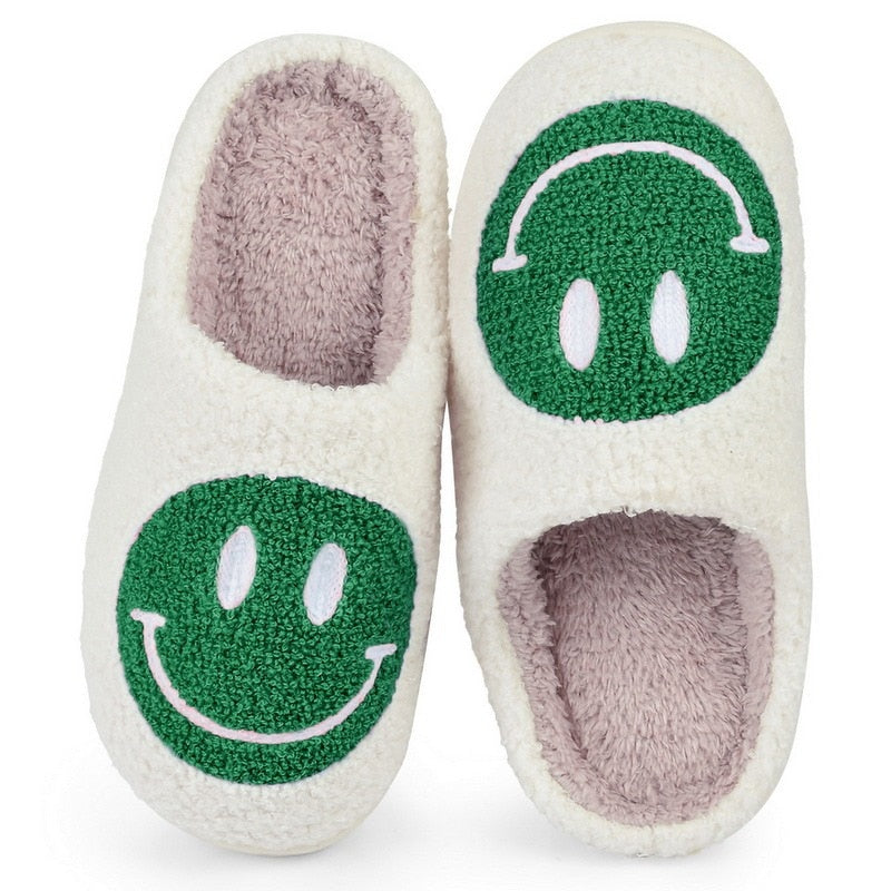 Big Smiley Pattern Slippers 2.0