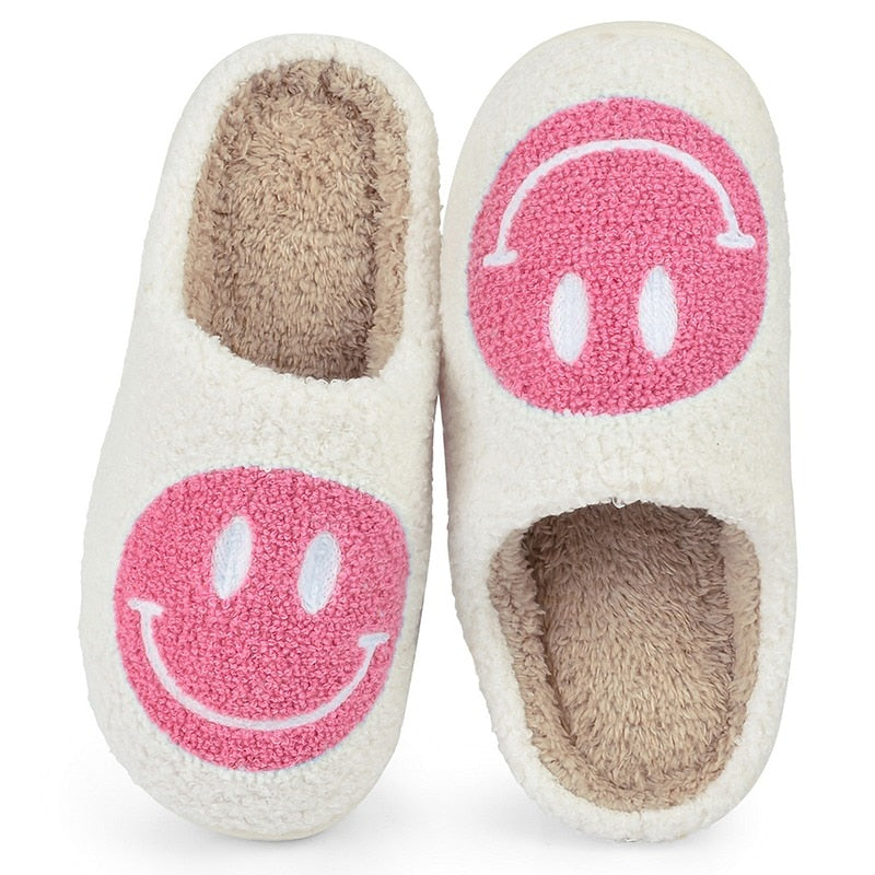 Big Smiley Pattern Slippers 2.0