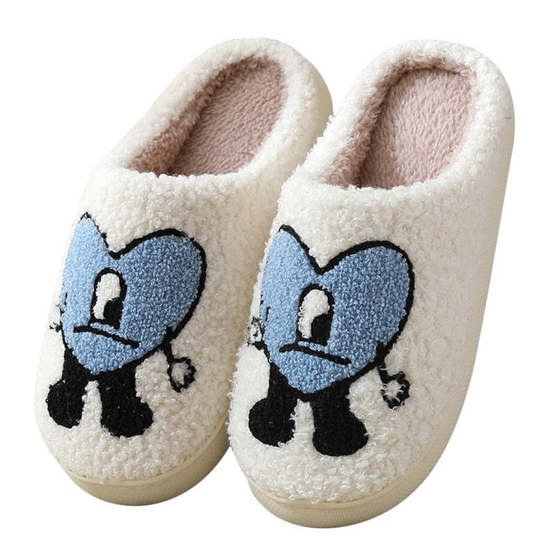 Big Smiley Pattern Slippers 2.0