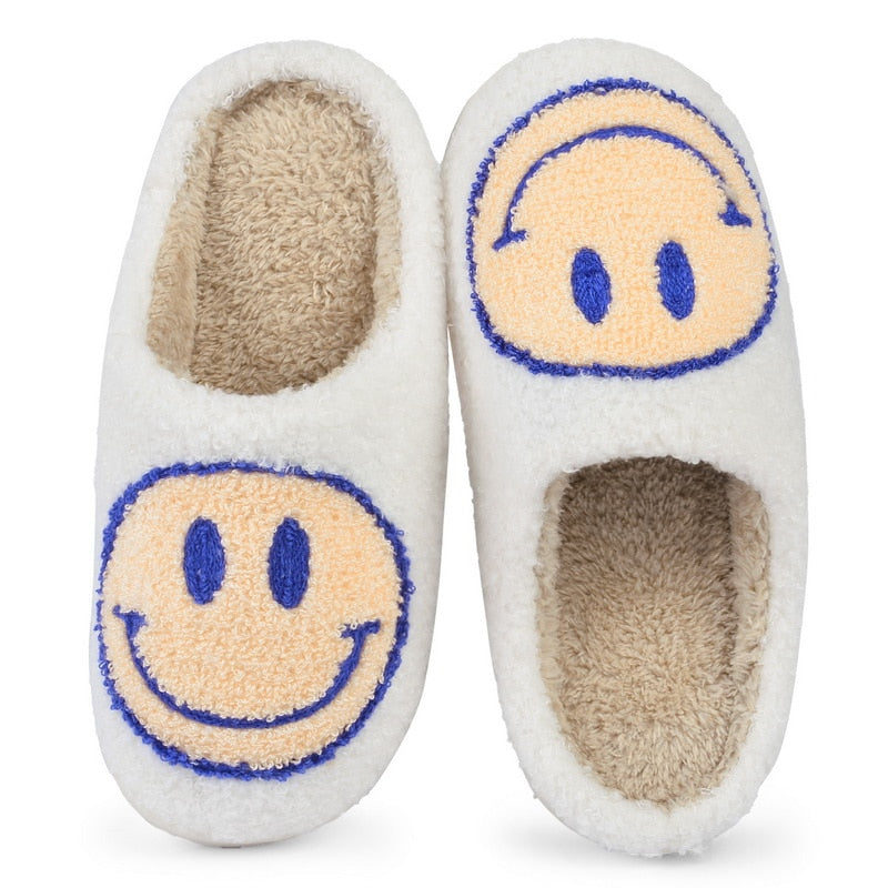 Big Smiley Pattern Slippers 2.0